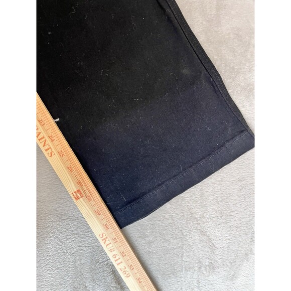 NWT Spanx Shape EveryWear Flare Jeans Size XL Petite Wide Leg Clean Black - Picture 4 of 9